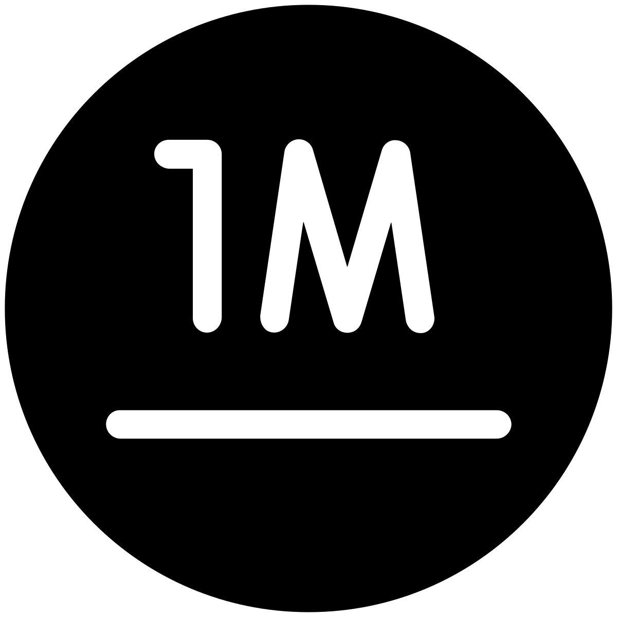 pastel glyph style distance icon