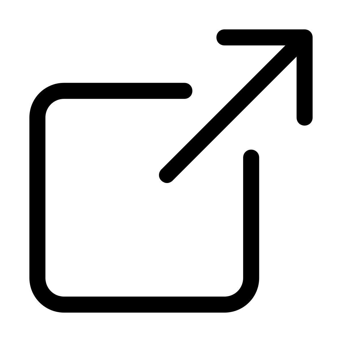 pastel glyph style 外部链接 icon