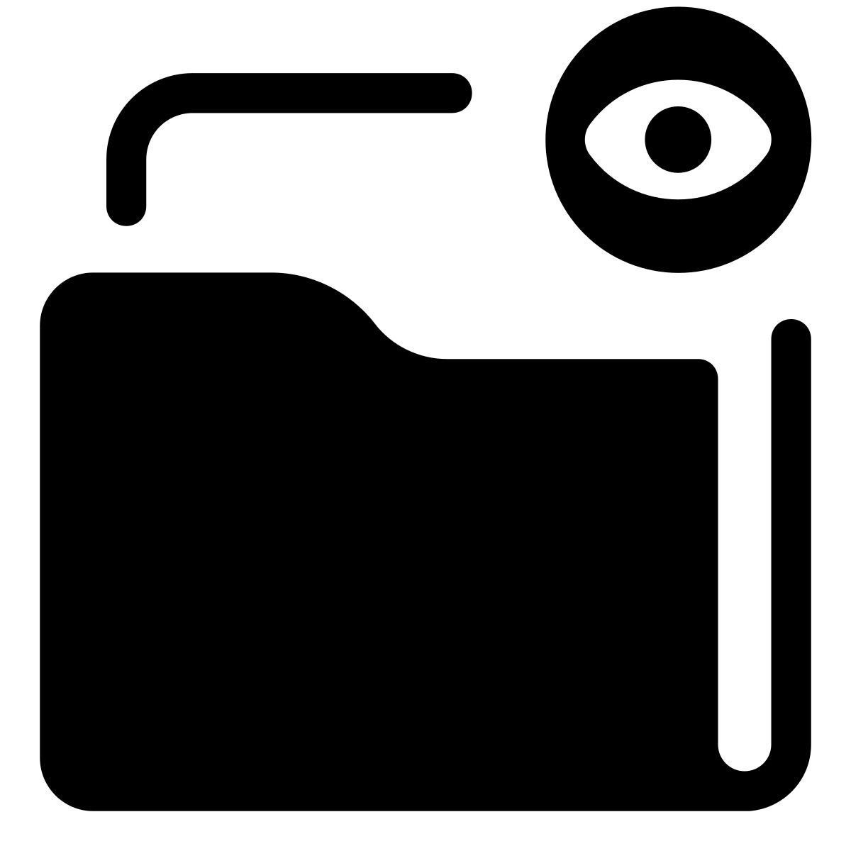 pastel glyph style 폴더 미리보기 icon