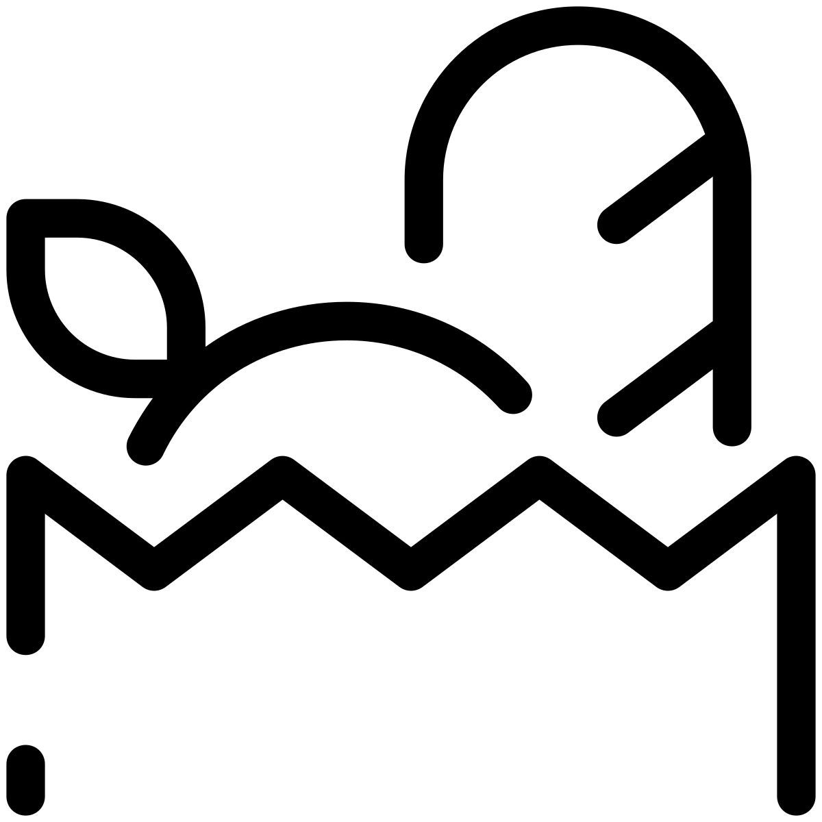 pastel glyph style hamper icon
