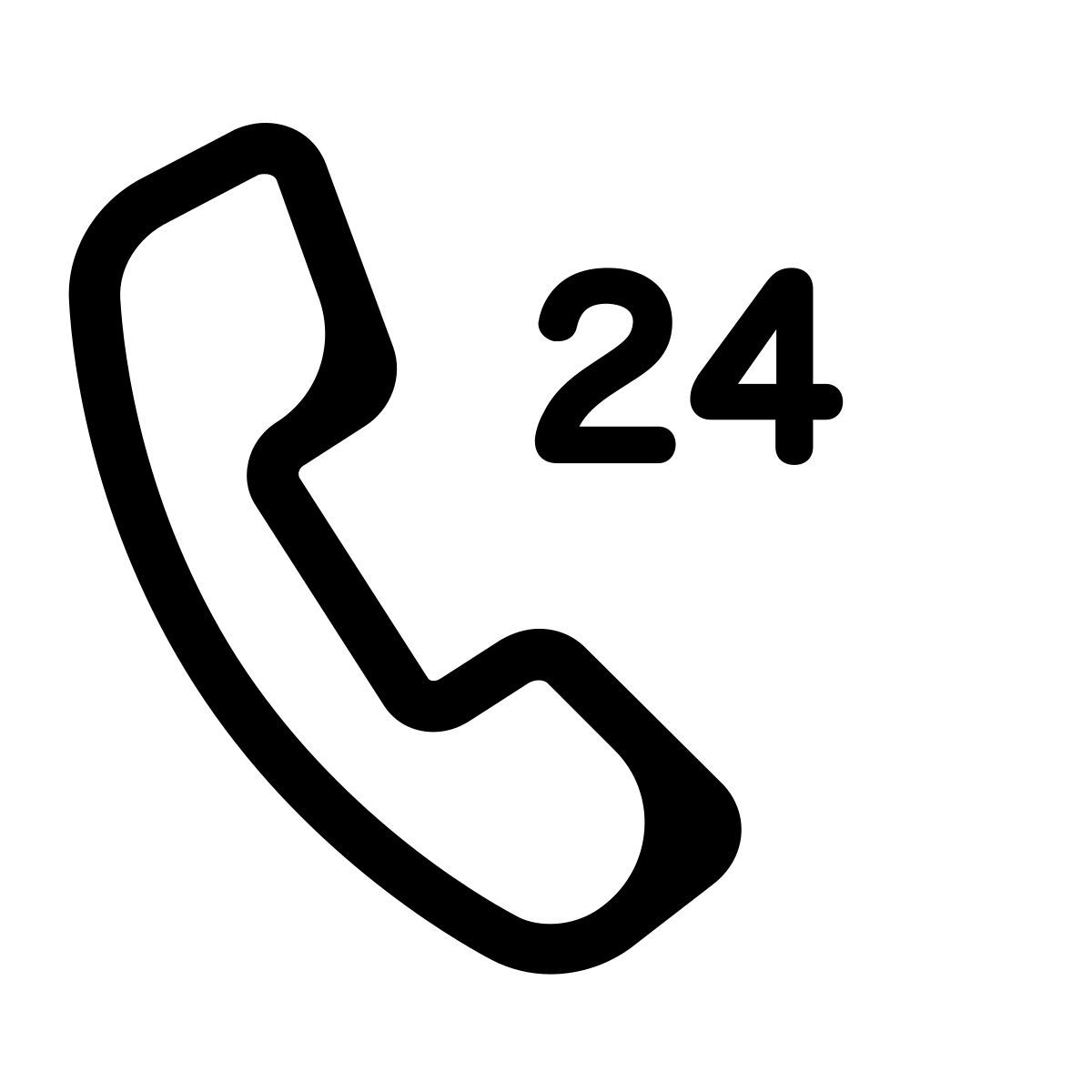 pastel glyph style hot line icon