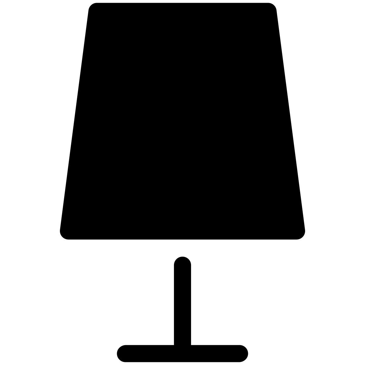 pastel glyph style lampada icon