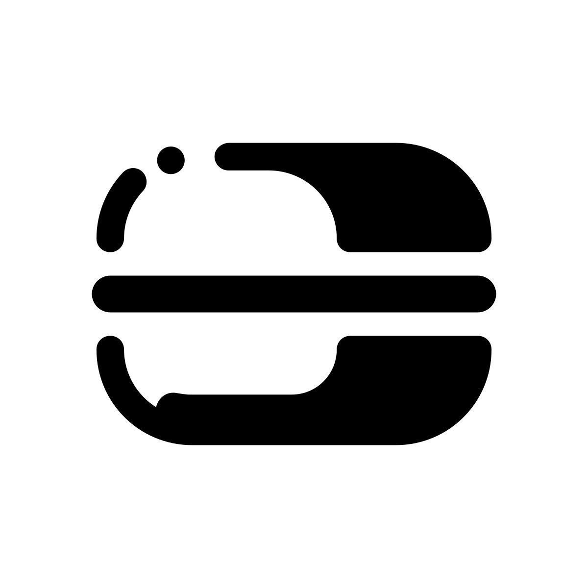 pastel glyph style 마카롱 icon