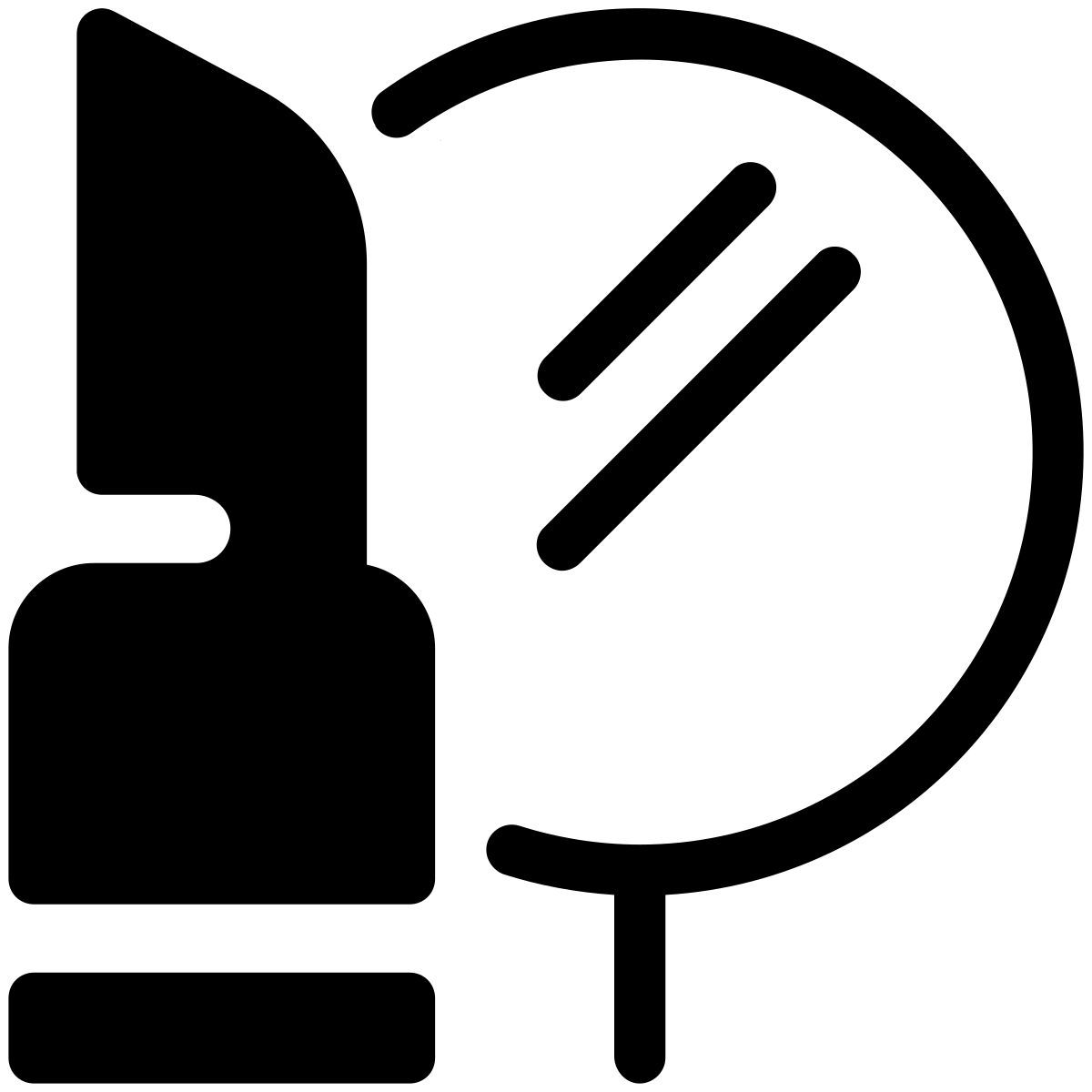 pastel glyph style 조립 icon