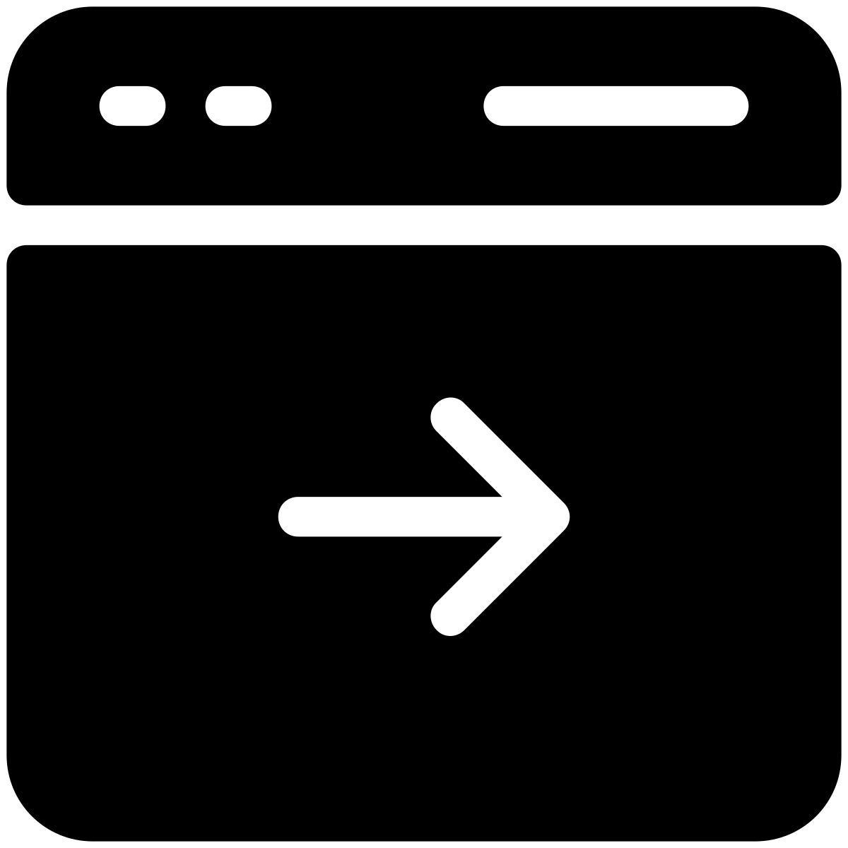 pastel glyph style next webpage icon