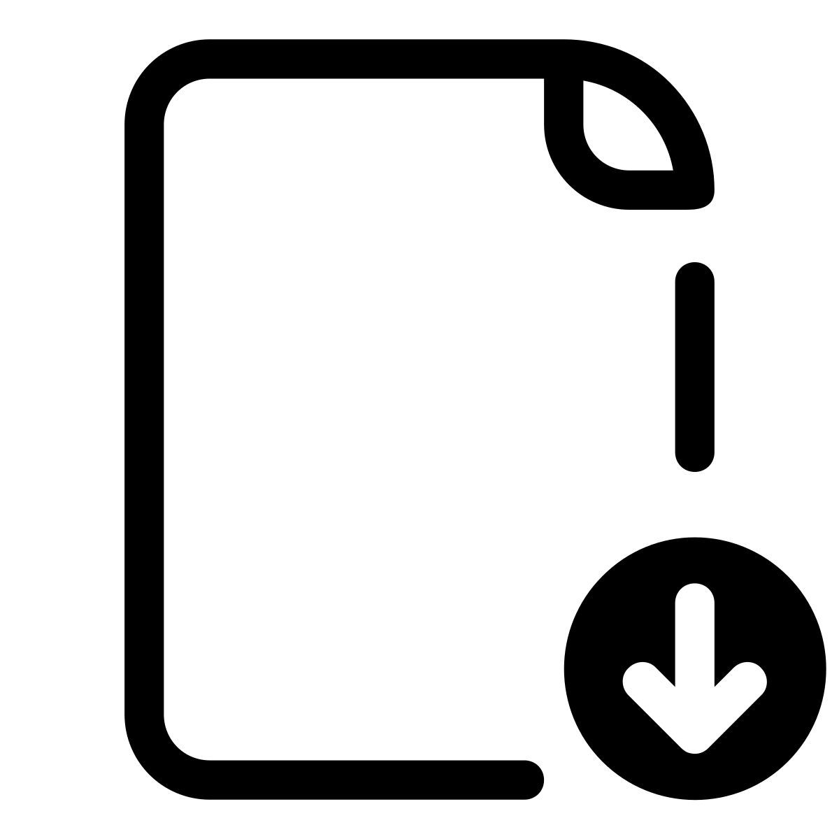 pastel glyph style 문서 열기 icon