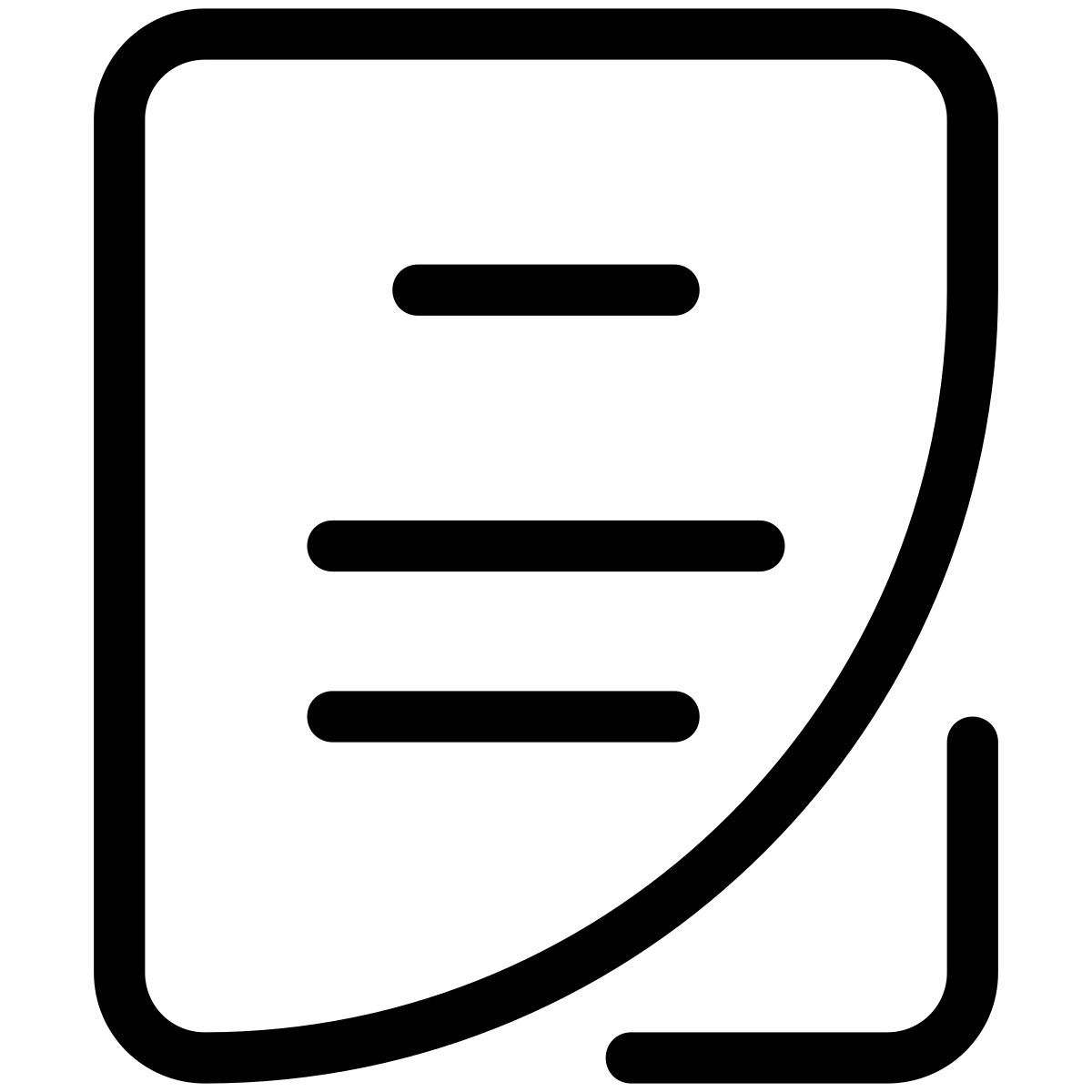 pastel glyph style documenti icon