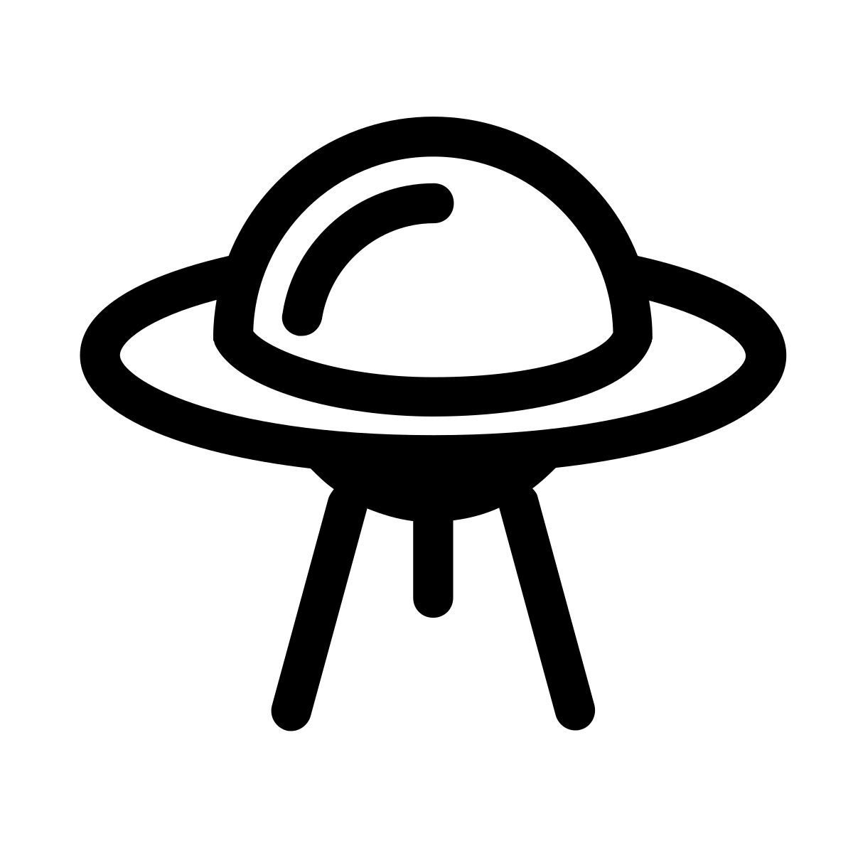 pastel glyph style planet globus icon