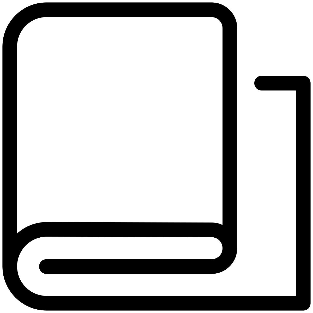 pastel glyph style fabric sample icon