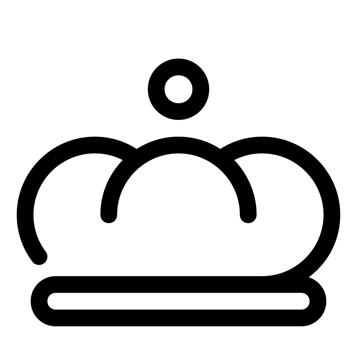 pastel glyph style reina del reino unido icon