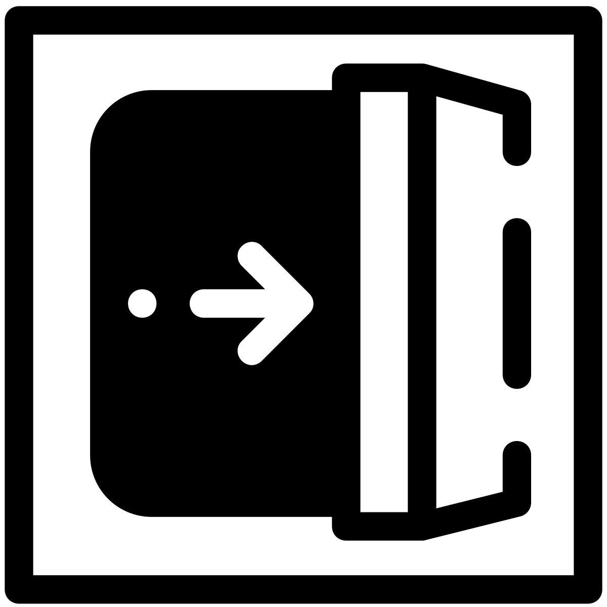 pastel glyph style sûr icon