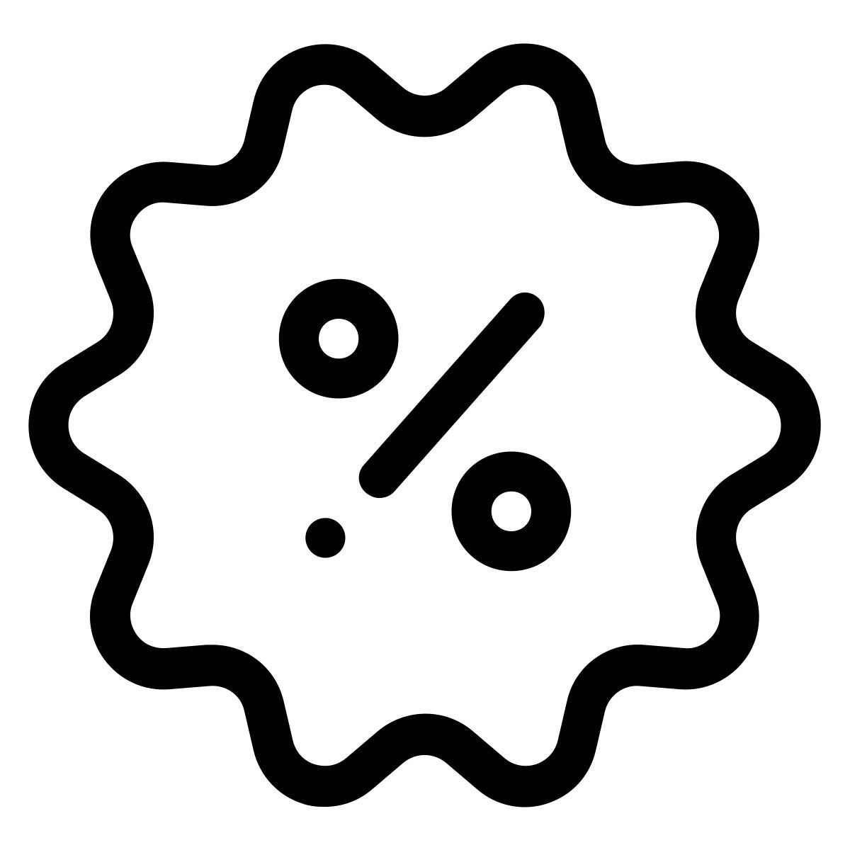 pastel glyph style venta icon