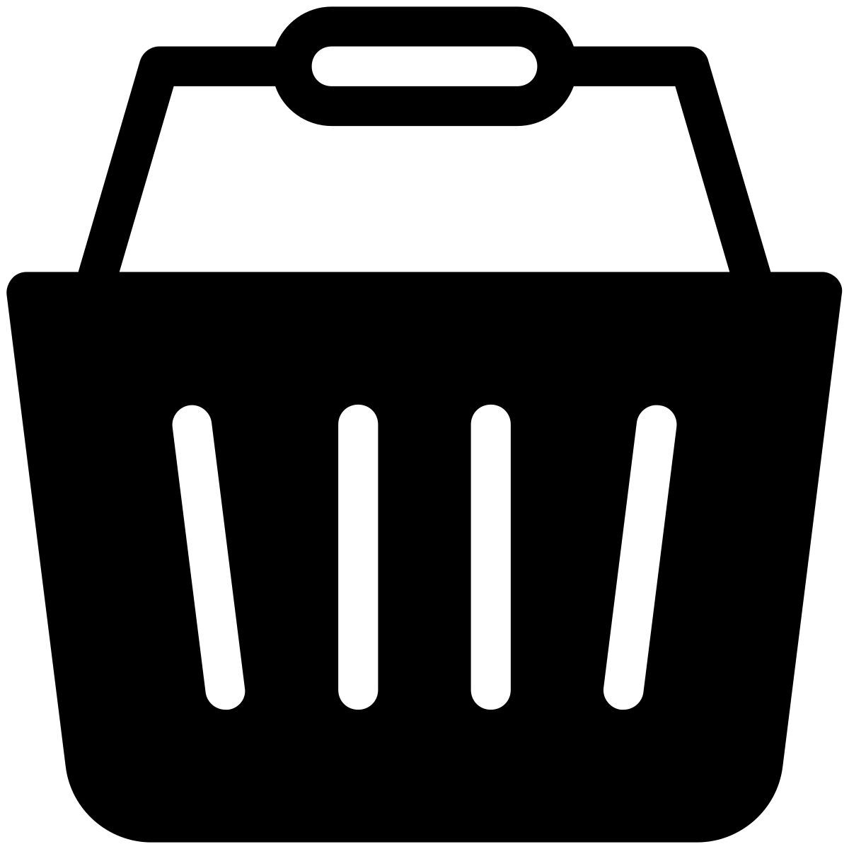 pastel glyph style 购物车2 icon