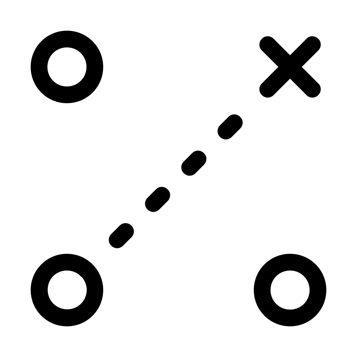 pastel glyph style tablero de estrategia icon