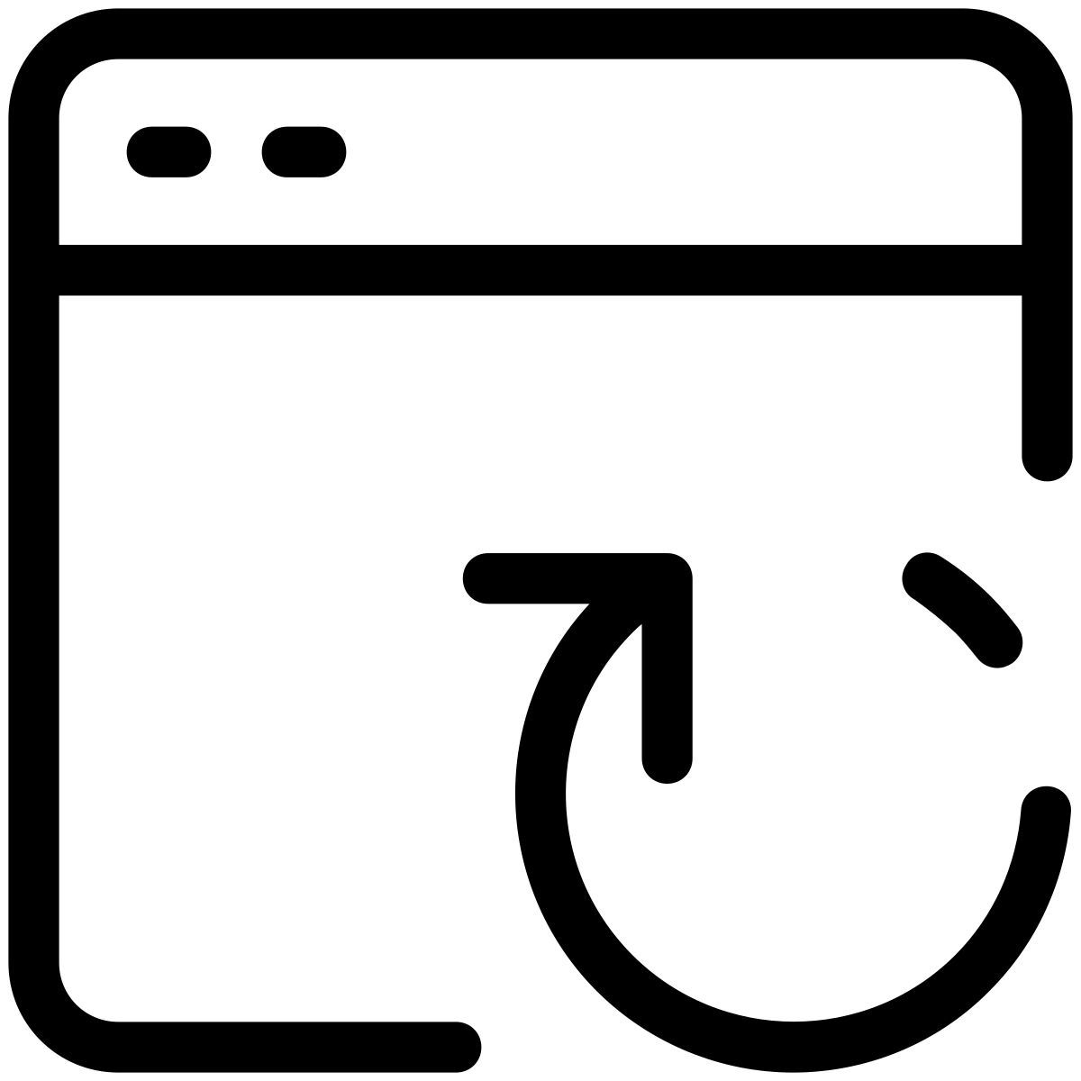 pastel glyph style sync browser icon