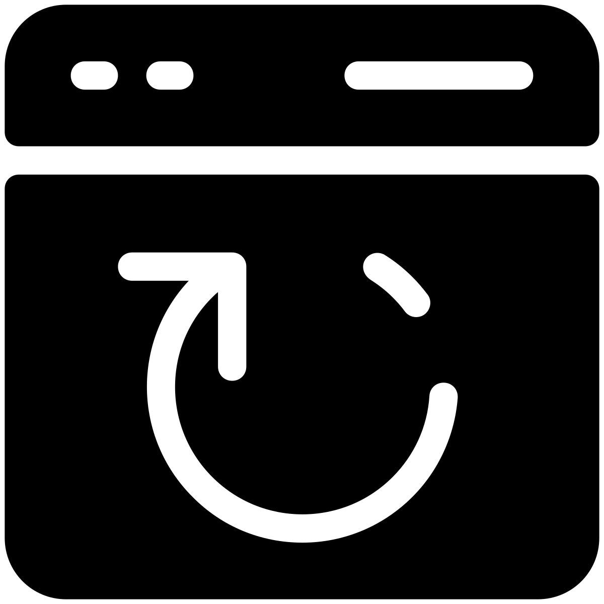 pastel glyph style sync browser icon