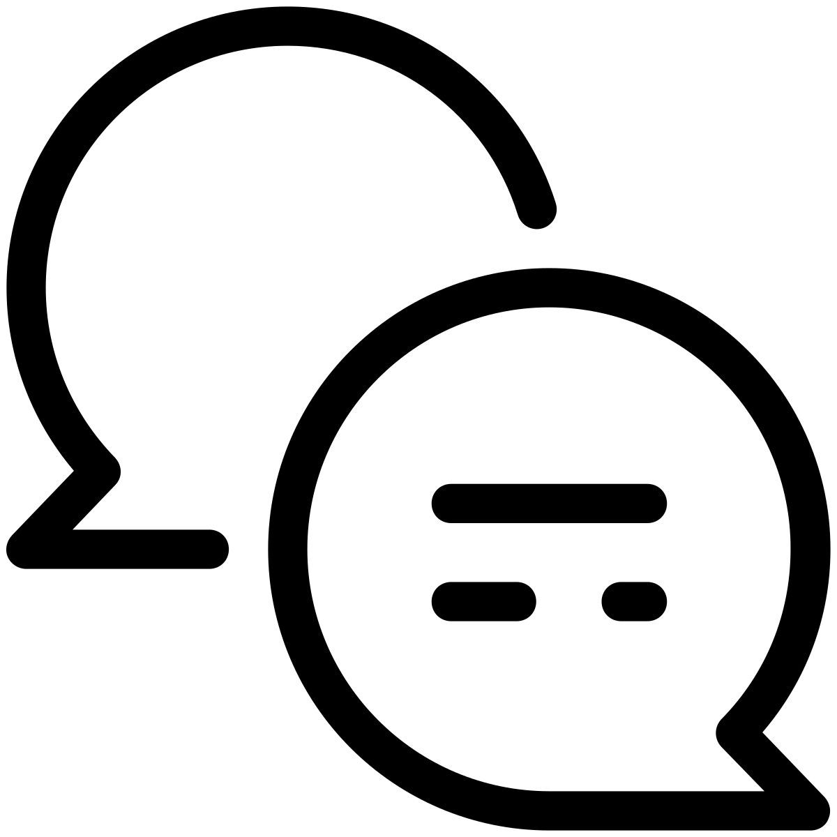 pastel glyph style hablar icon