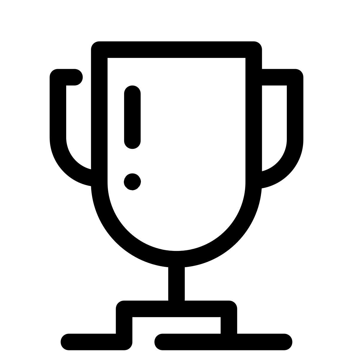 pastel glyph style 赢得 icon