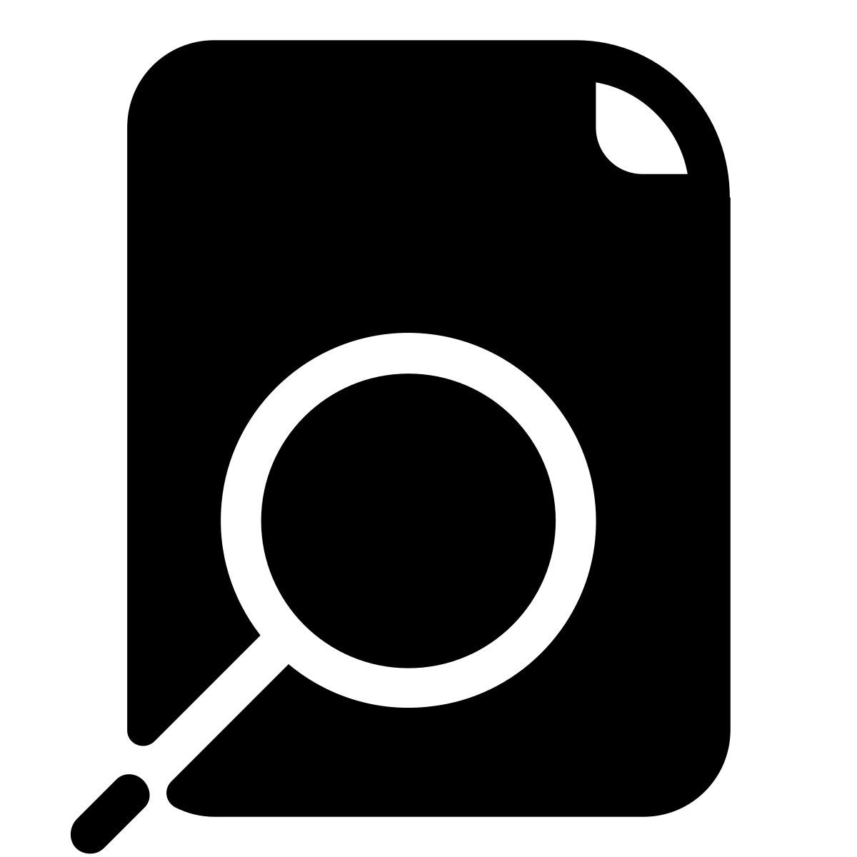 pastel glyph style view icon