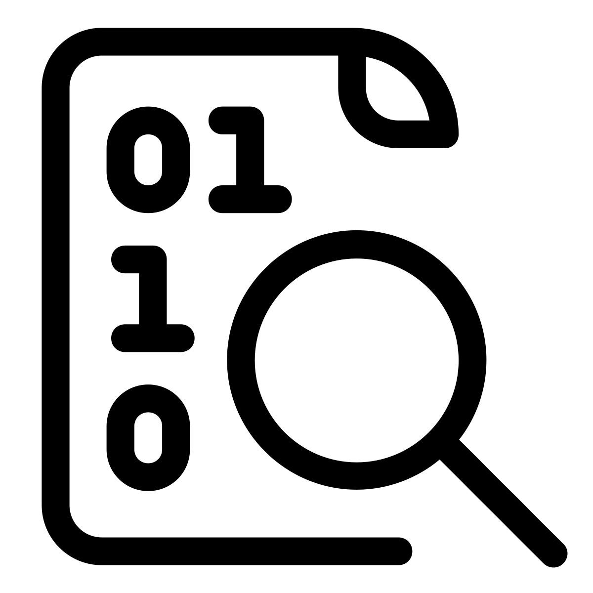 pastel glyph style view icon