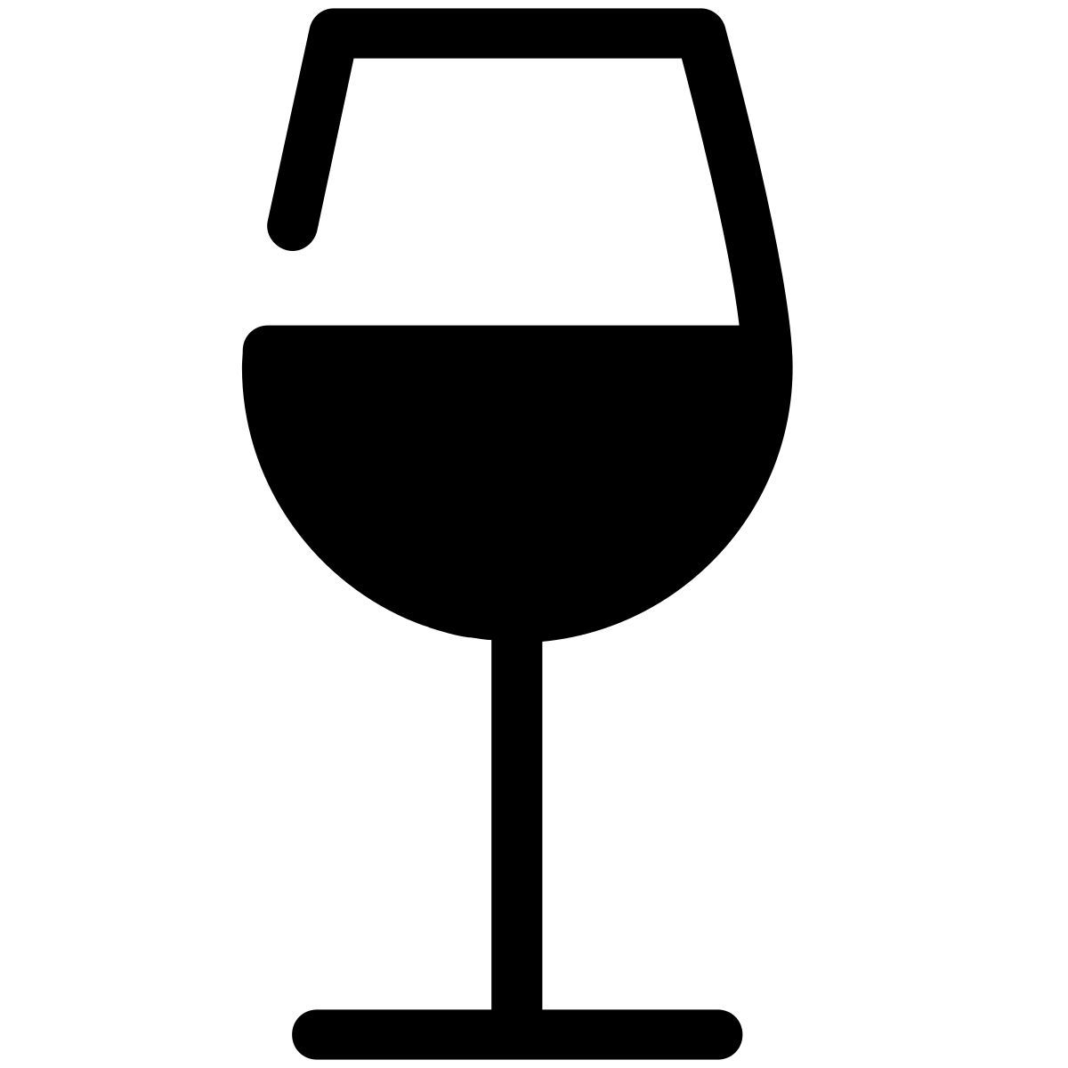 pastel glyph style coppa icon