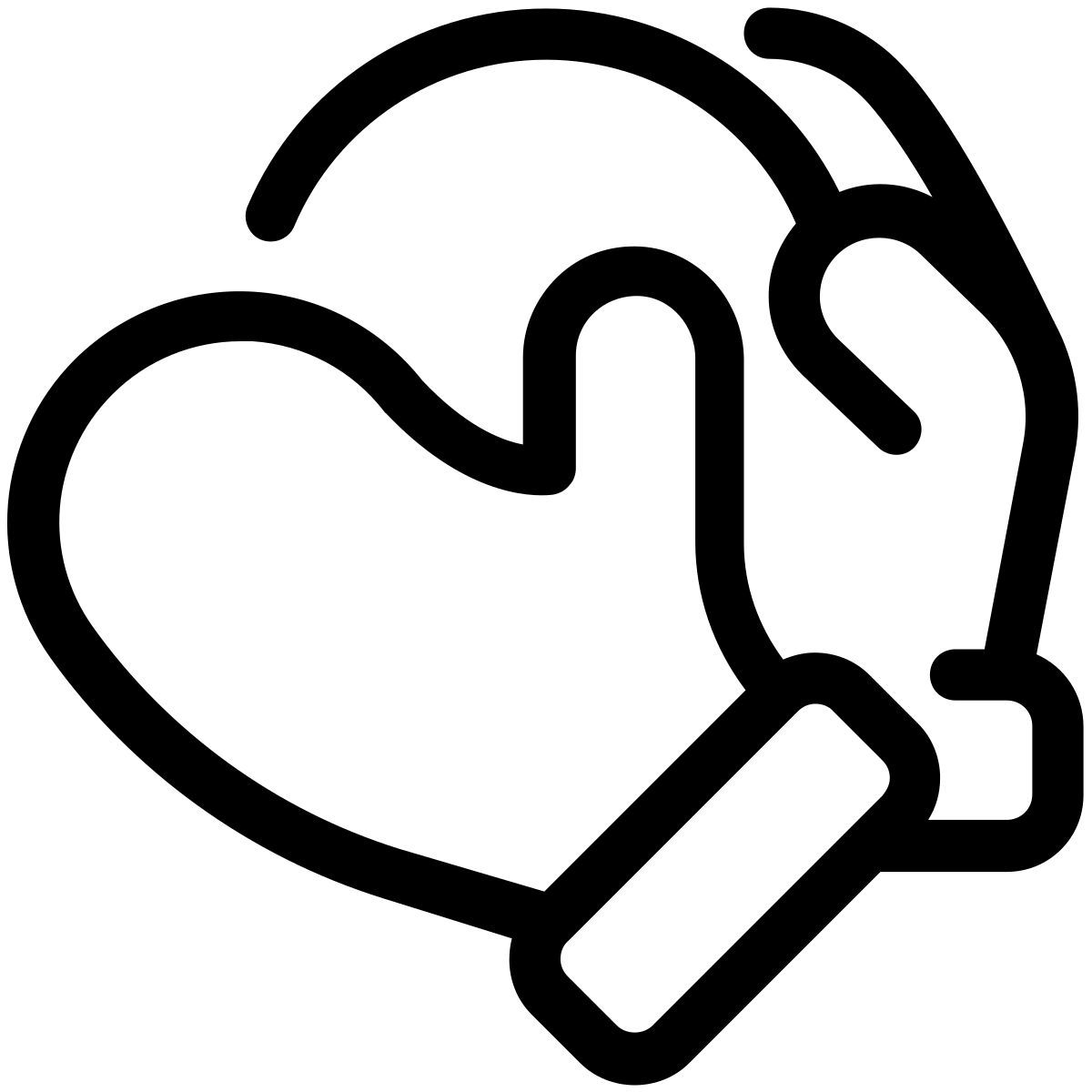 pastel glyph style 冬季运动会 icon