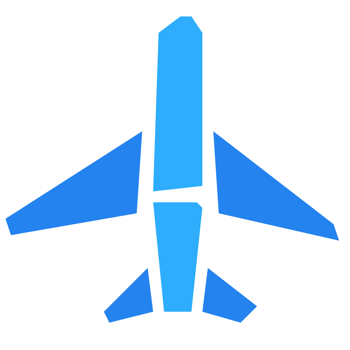 pieces style airport icon