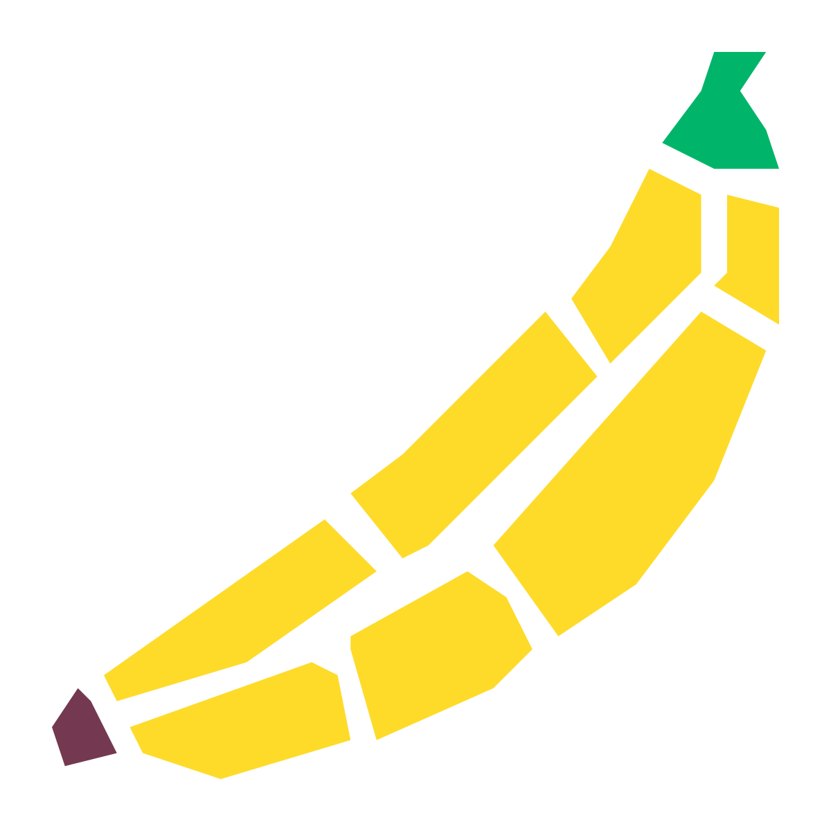 pieces style banana icon