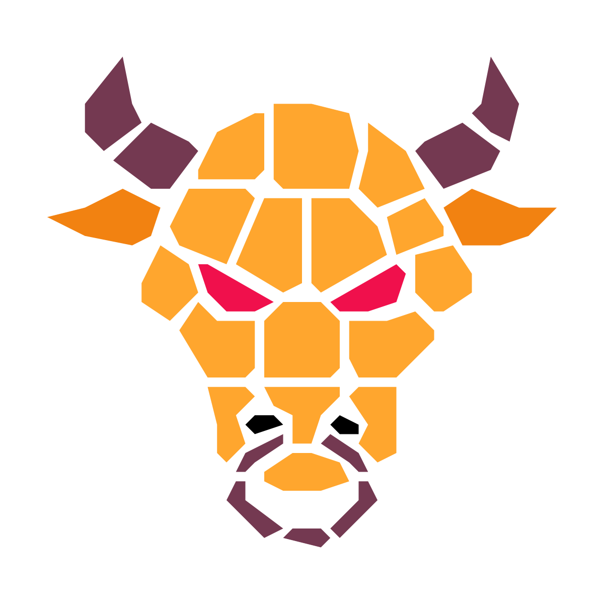 pieces style bull icon