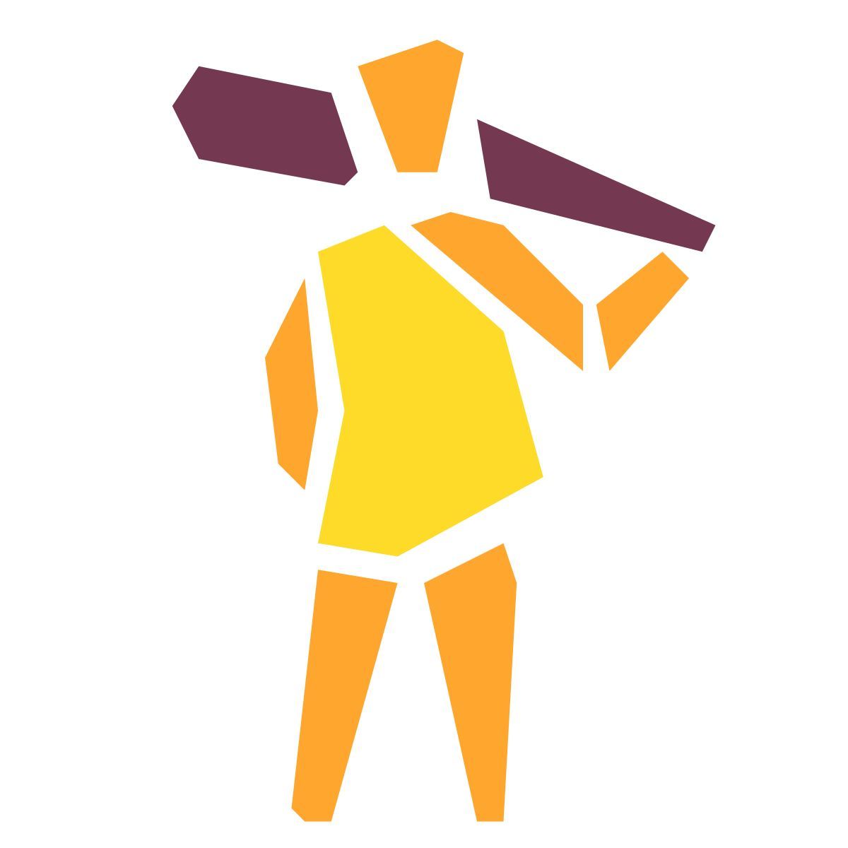 pieces style homme des cavernes debout icon