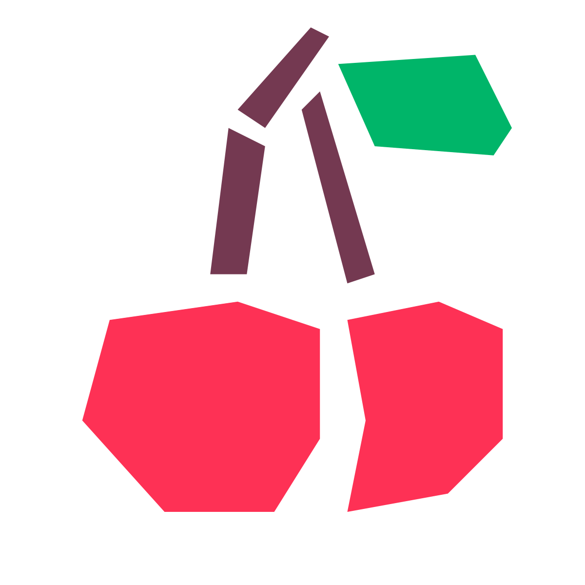 pieces style cherry icon