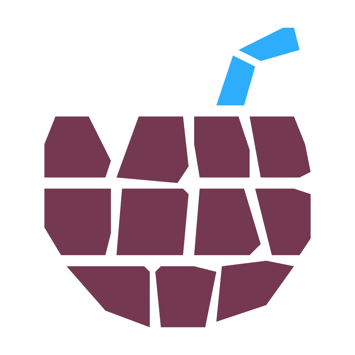 pieces style coconut cocktail icon