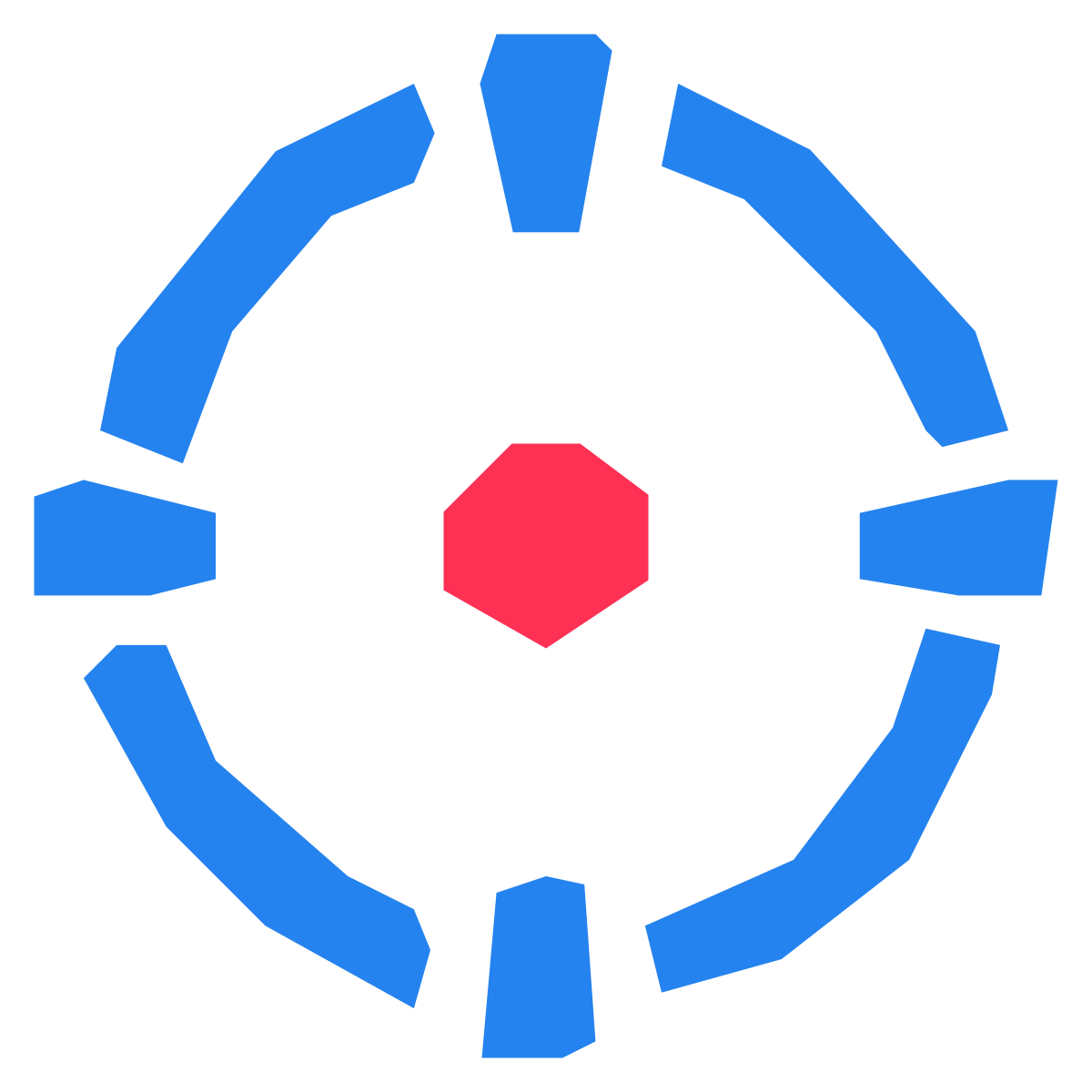 pieces style define location icon