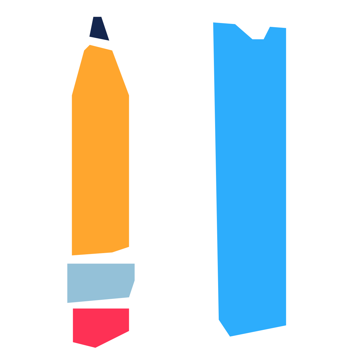 pieces style design icon