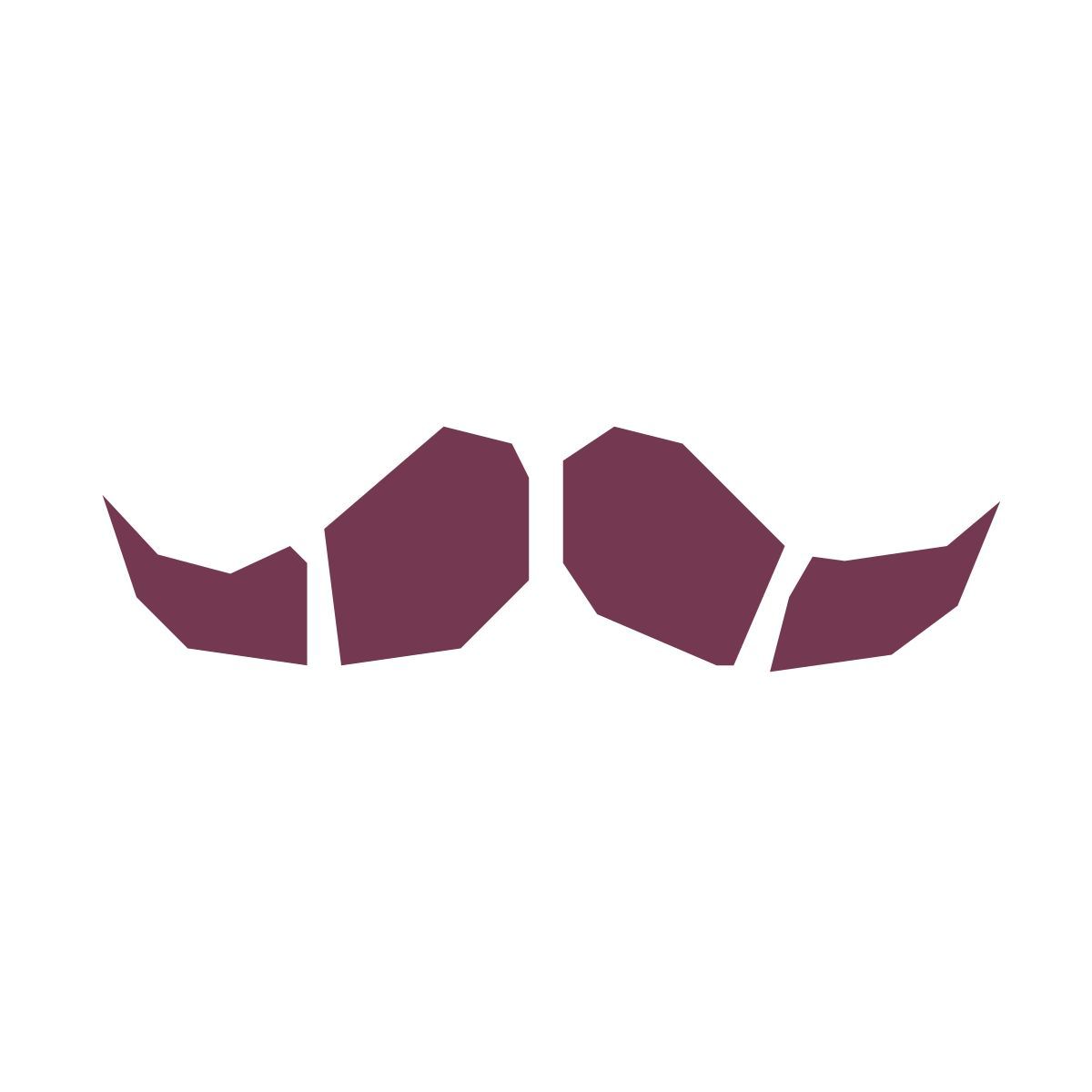 pieces style moustache anglaise icon