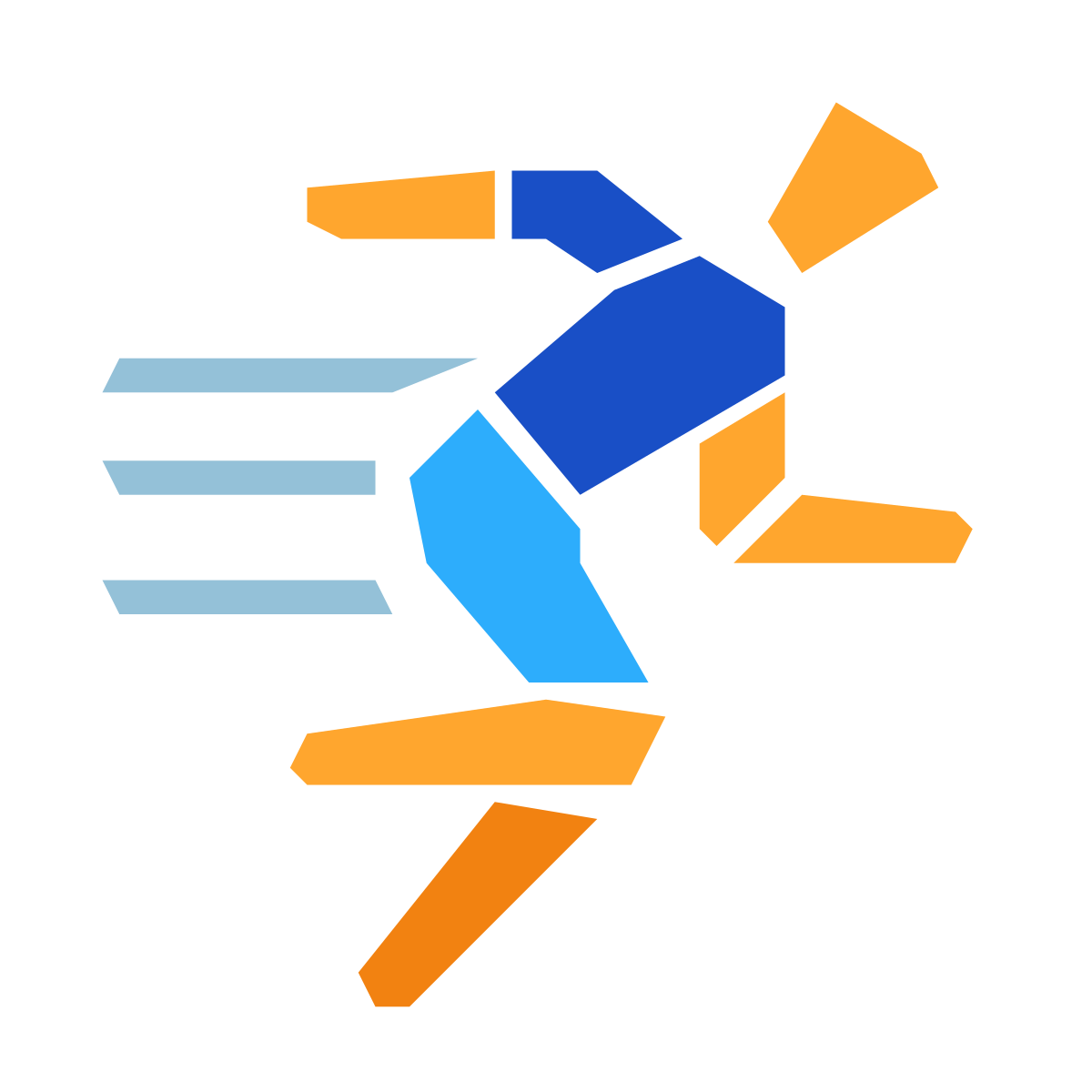 pieces style exercise icon