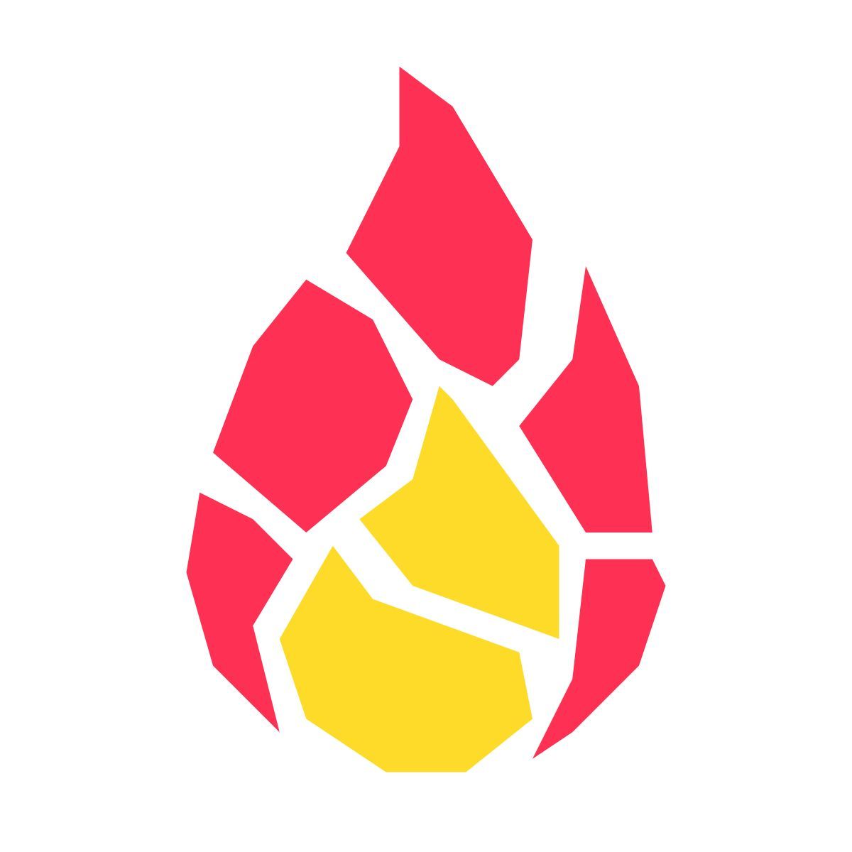 pieces style 화재 요소 icon