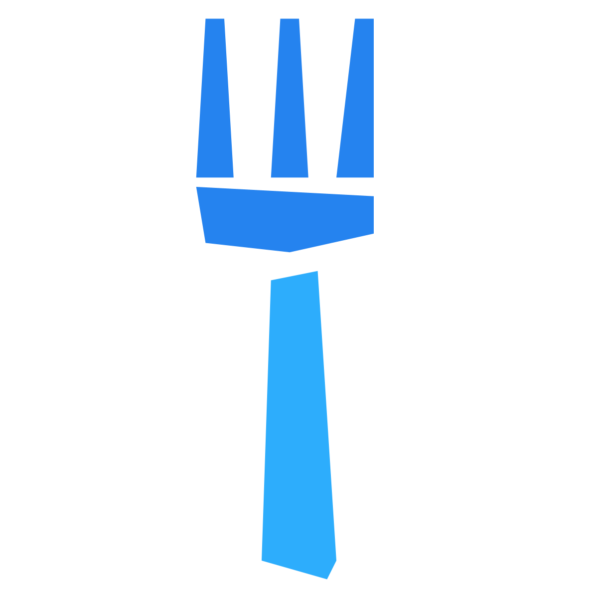 pieces style fork icon