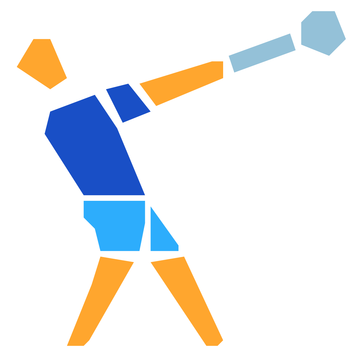 pieces style hammer throw icon