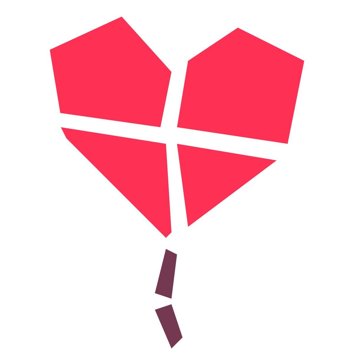 pieces style 心形气球 icon