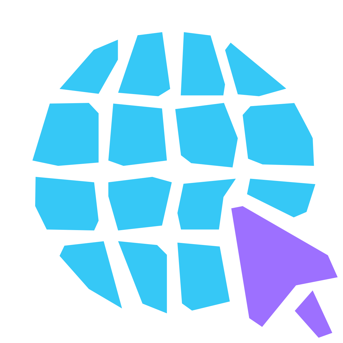 pieces style internet icon