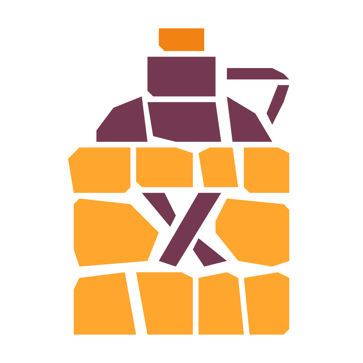 pieces style moonshine jug icon