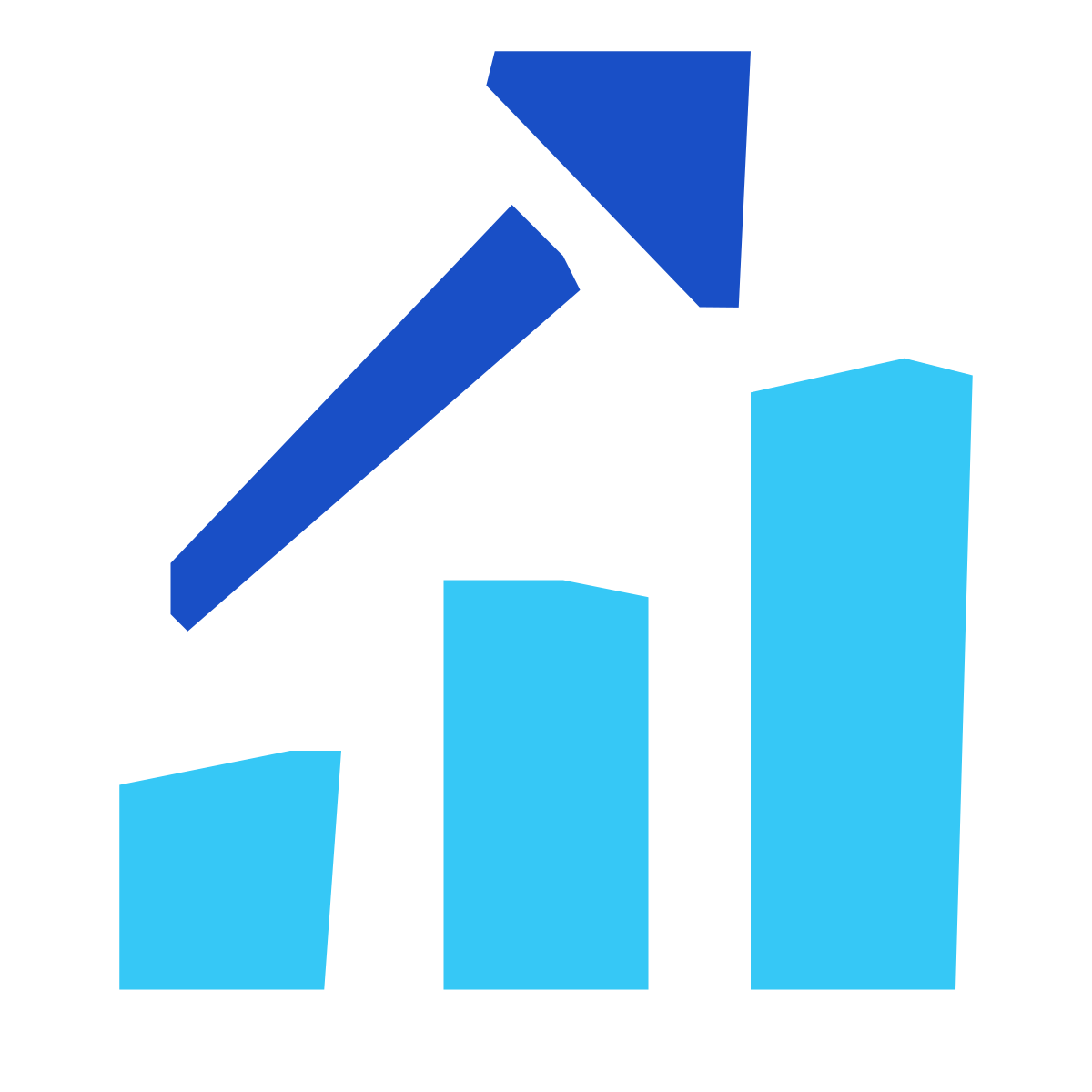 pieces style positive dynamic icon