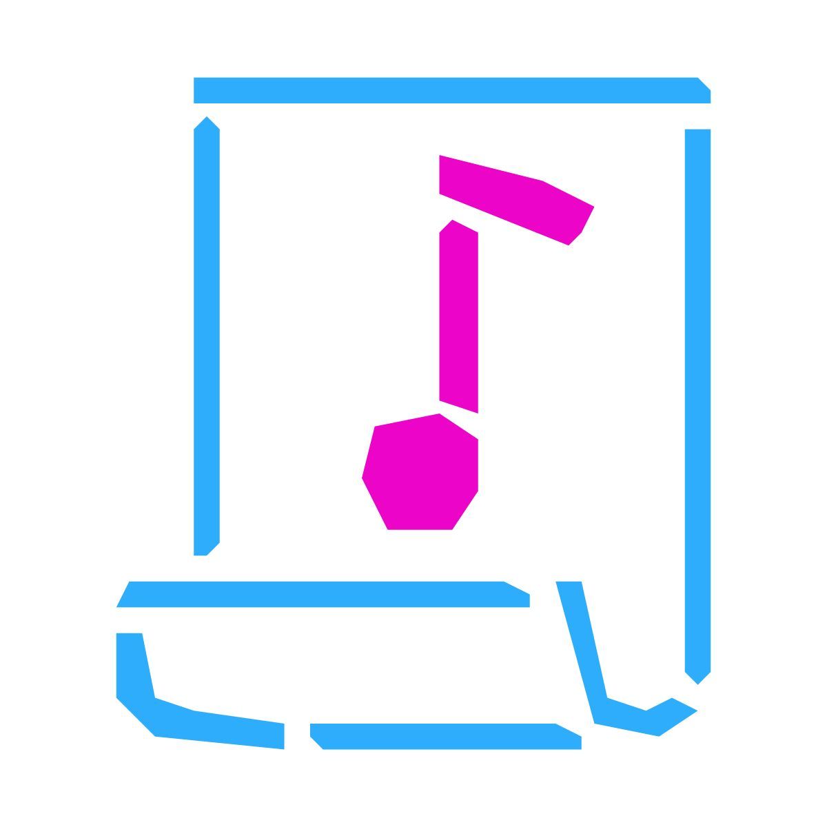 pieces style sheet music icon