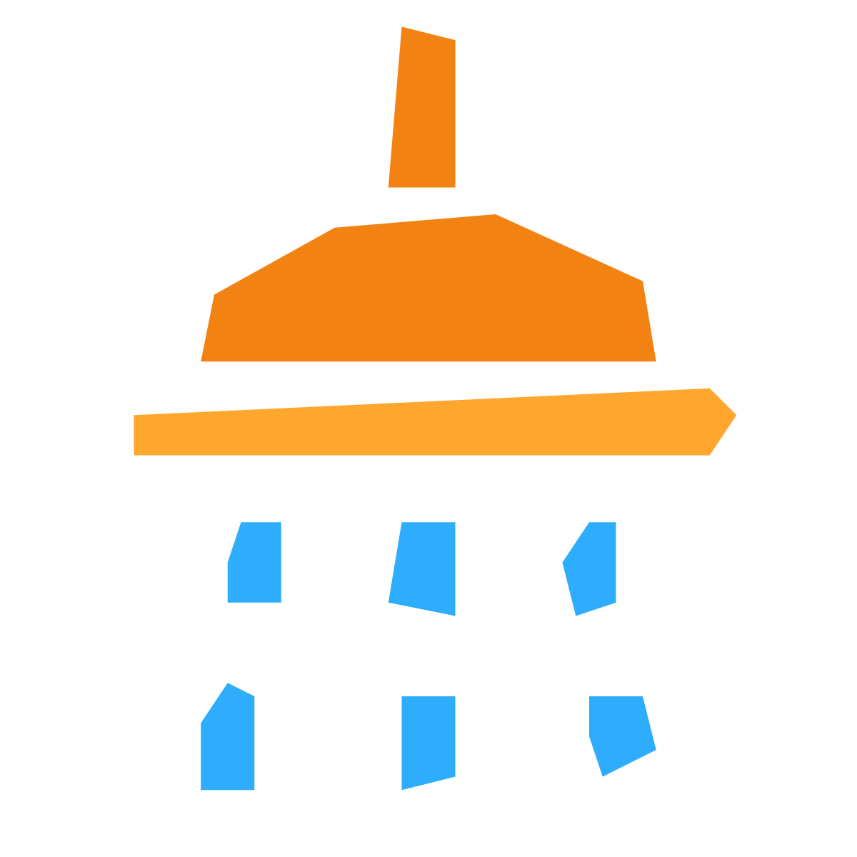 pieces style shower icon