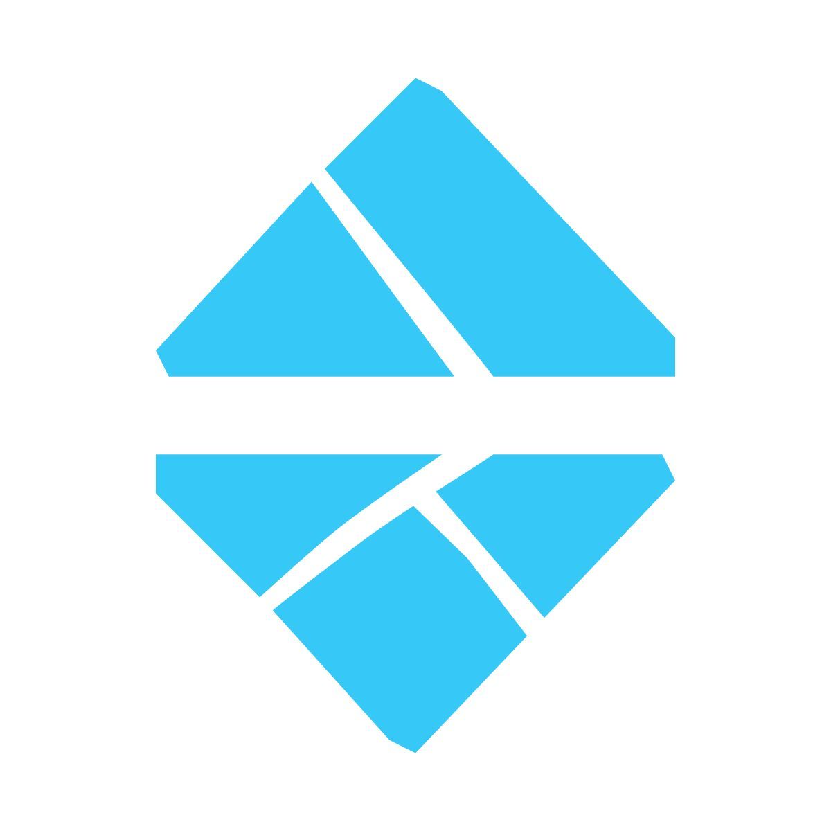 pieces style sorting arrowheads icon