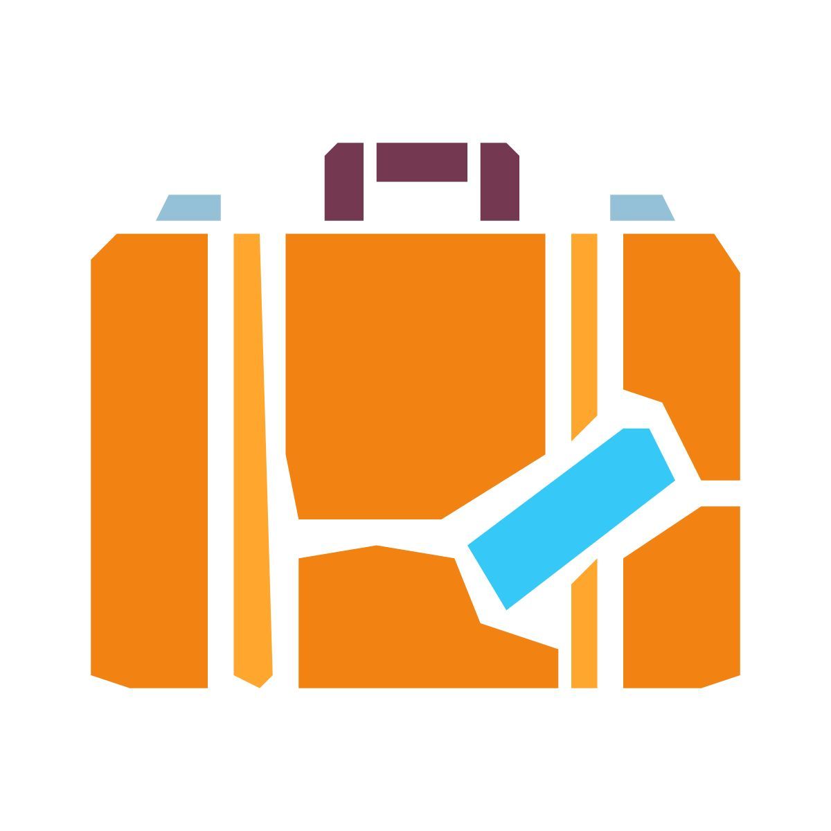 pieces style valise icon