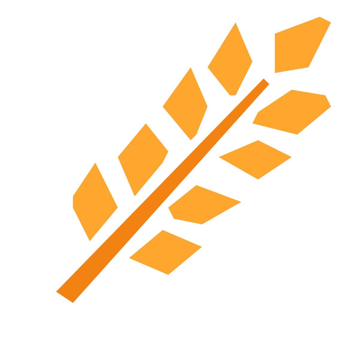 pieces style wheat icon