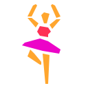 ballerina full-body icon