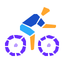 cycling road icon